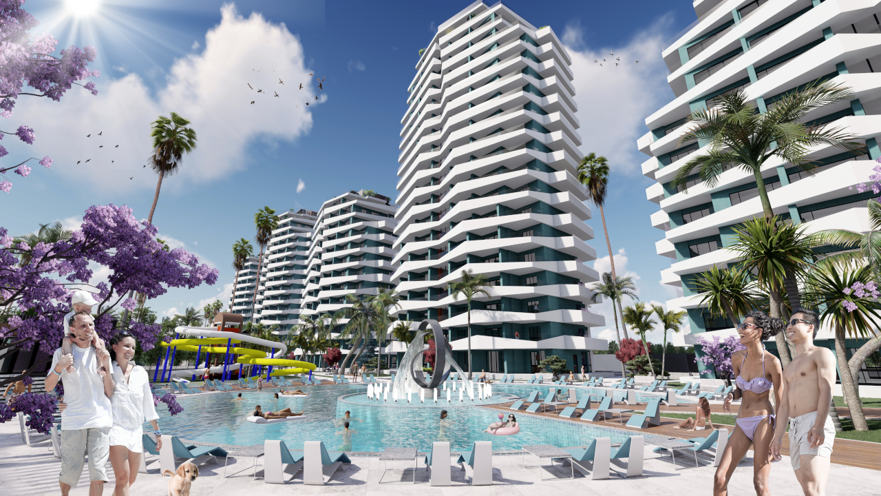 NOOACK Nordzypern Immobilien Makler Iskele - am Meer - Apartment am Strand